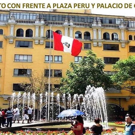 리마 Apartamento Frente Al Palacio Gobierno 아파트 외부 사진